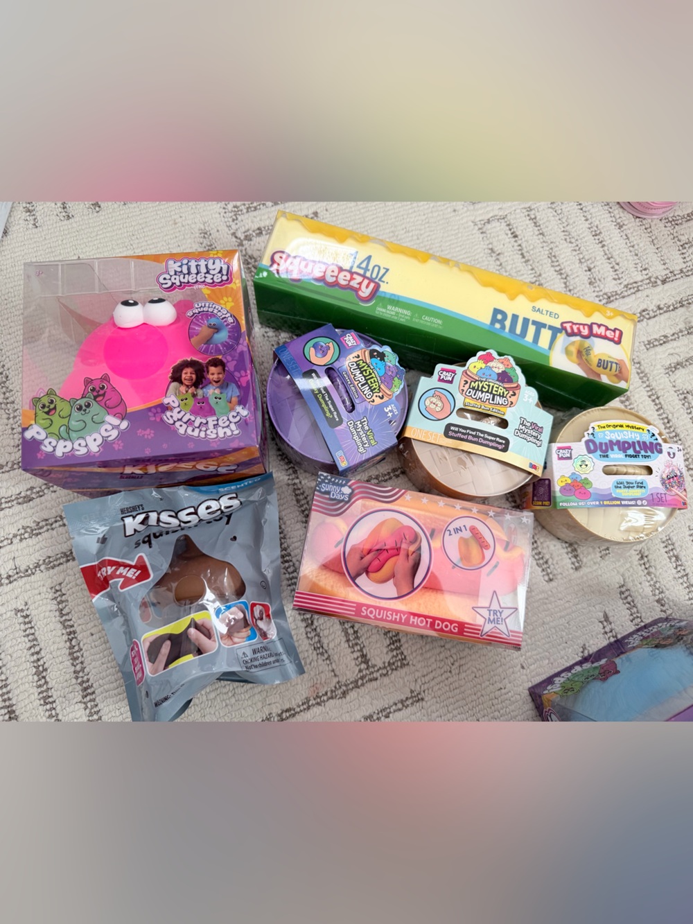Bundle Assorted Squishy - Pink & Purple Kids Toys